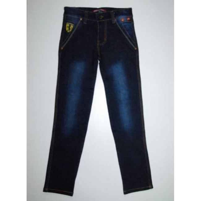 Стильные джинсы подростковые (стрейч) артикул 1893