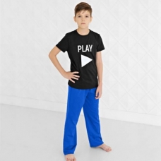 Домашний костюм/ Пижама футболка+брюки для мальчиков 'Like' ' Bossa Nova артикул 351л-161