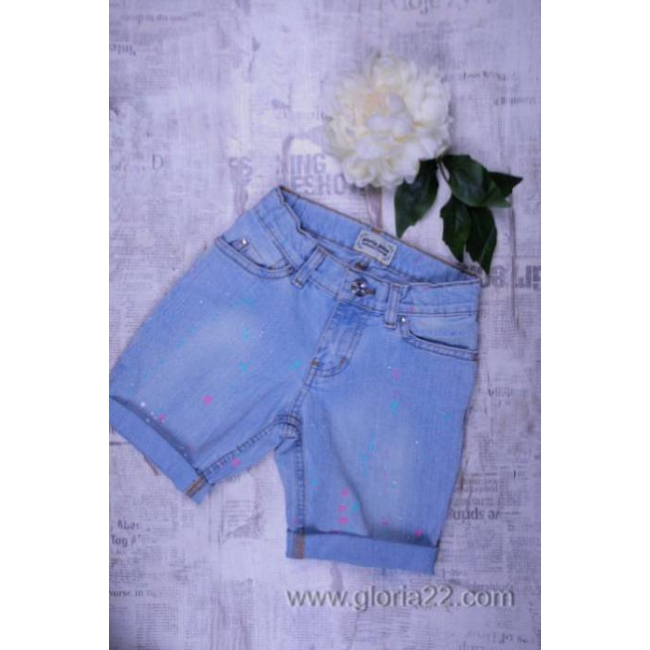 Шорты джинсовые подростковые влияние gloria jeans артикул 70079